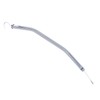 22in Transmission Oil Dipstick Silver Chrome Stainless Steel Tube for