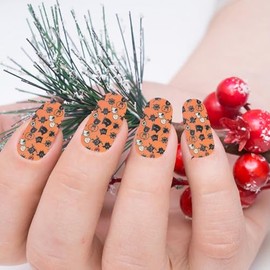 FRCOLOR 12 Hojas Pegatinas De Uñas Halloween Góticas Calcomanías De Manicura Autoadhesivas Envoltura Completa Decoración Para Fiesta Y Arte De Uñas
