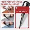 Ergonomic Heavy Duty Fabric Scissors – 9 Inch Carbon Steel
