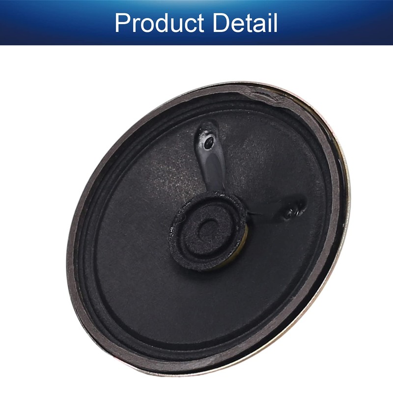 Fielect DIY Speaker 1W 8 Ohm 57mm Diameter Round Shape