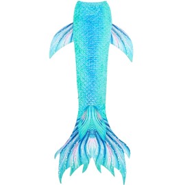 DNFUN Mermaid Tail for Womens,Without Monofin.SML