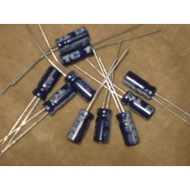TCI 10uf 35 volt electrolytic capacitor, new,