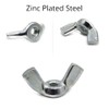 M8 Wing Nut & Bolt 10 Pack (M8 x 50mm