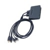 USB KVM Switch 2 Ports Wired HD Multimedia Interface KVM