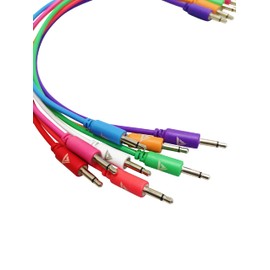 PORTECHA - 30cm & 90cm Eurorack Cables (90cm, Colourful, 8)