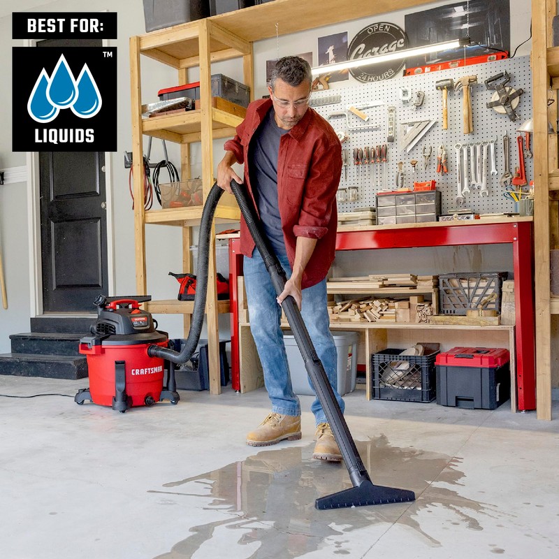 Craftsman CMXZVBE38800 2-1/2 in. Wet Dry Vac Pro Attachment Kit,