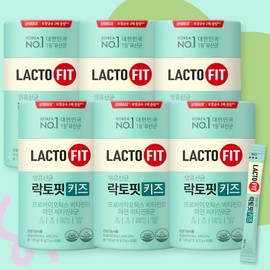 Chong Kun Dang Health Lacto Fit Kids 2g 60 packets / 종근당건강 락토핏 키즈 2g 60포 x 6통 생유산균 키즈 유산균
