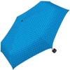 Ultra Mini Pocket Umbrella Women's Umbrella Flash Dots, lightblue, Super
