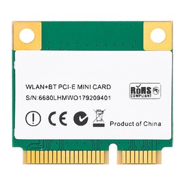 CENPEK PCIE WiFi Card MC-AC7265 - Dual Band 2.4G/5G Bluetooth WiFi Network Adapter for Laptop Notebook PC Win7 Win 8 Win 10