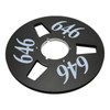1/4 10in Take Up Reel 3 Holes Open Reel Aluminum