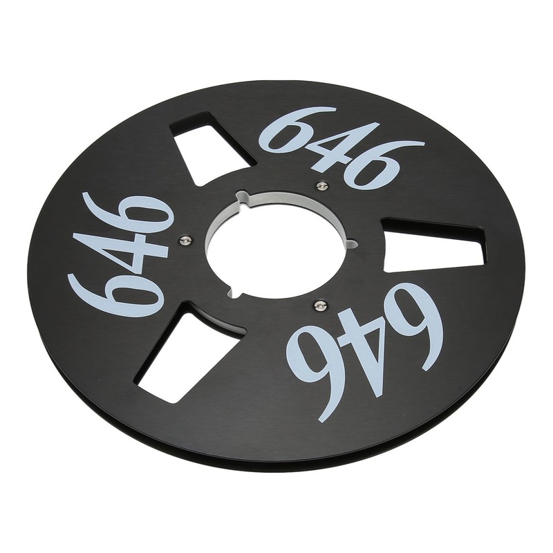 1/4 10in Take Up Reel 3 Holes Open Reel Aluminum