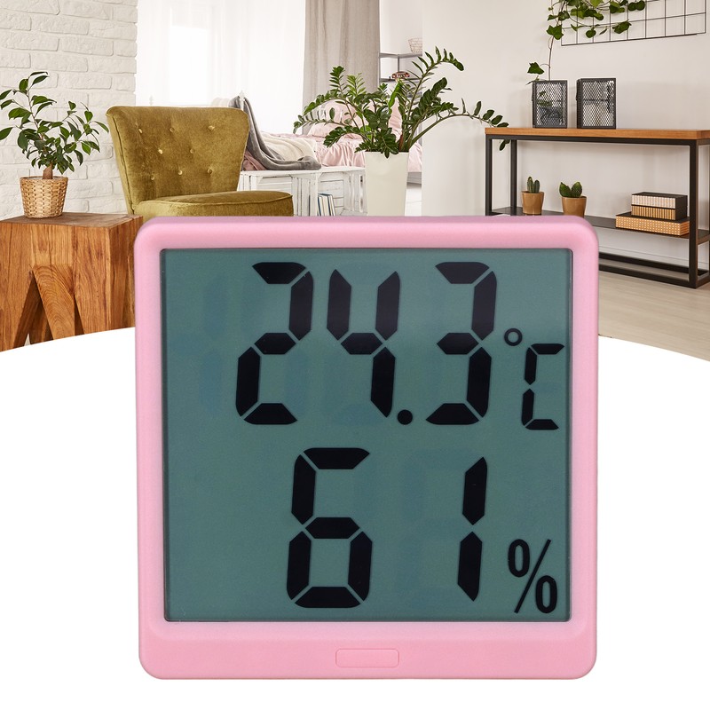 Digital Hygrometer Thermometer Indoor Temperature Humidity Monitor Accurate Gauge Meter