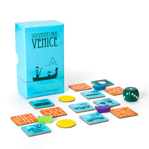 Souvenirs from Venice – Tile-Based Strategy Board Game | 2–5