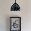 Enjoy Decor Lamps Tiffany Style Mini Hanging Lamp Plug In