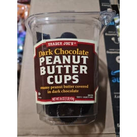 Trader Joe's  Dark Chocolate Peanut Butter Cups - 16 oz
