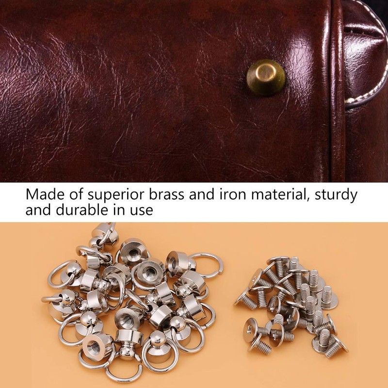 Pack of 20 Rivets Fasteners, Dummy Shape Pull Ring Rivets