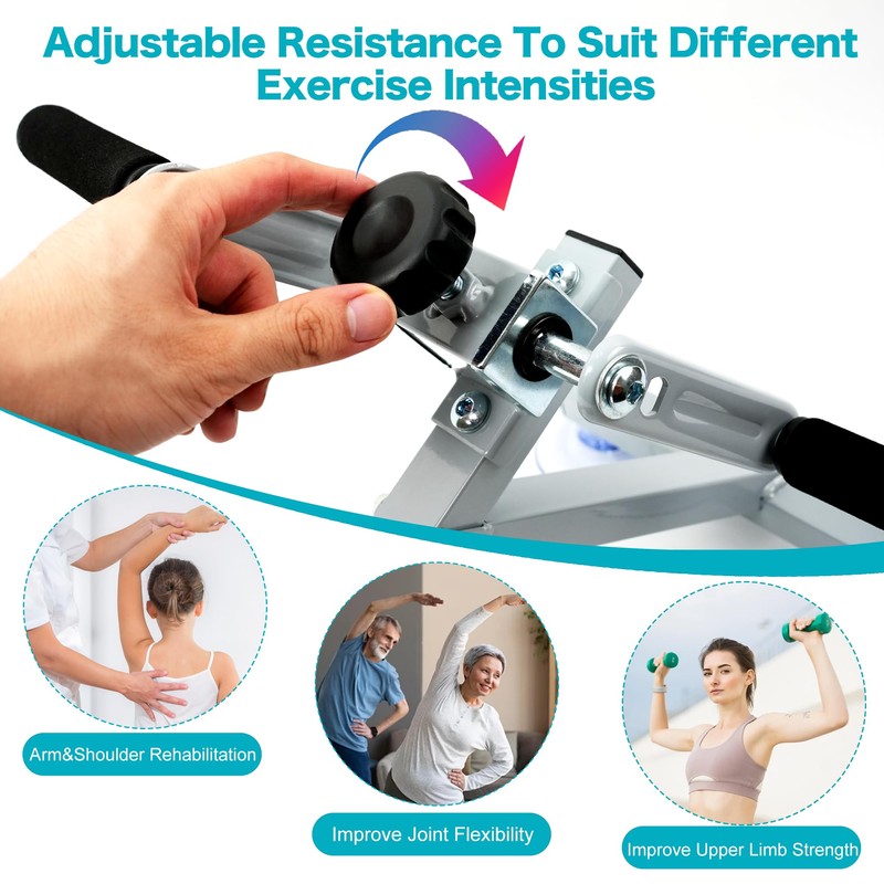 Arm Bike for Physical Therapy Table Top, Hand Cycle Exerciser