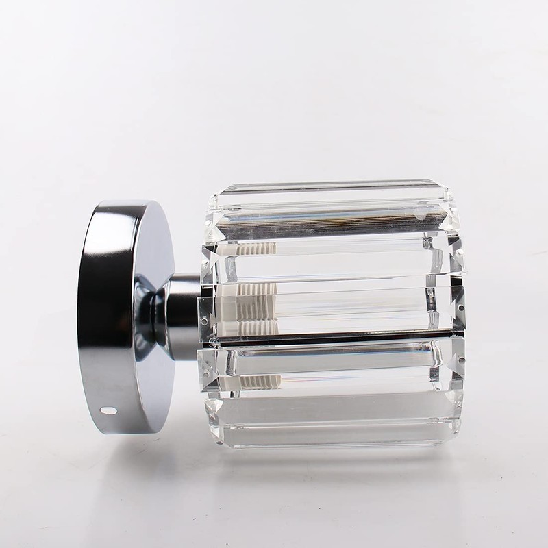 Crystal Ceiling Light Mini Chandelier Flush Mount Close to Ceiling
