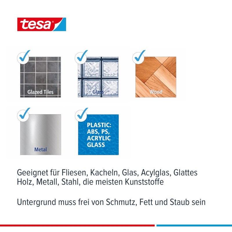 Tesa Powerstrips Large, 58000