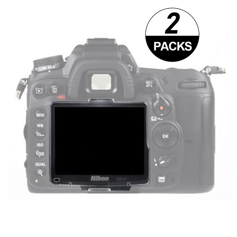 [2-Pack] D800 LCD Screen Protective Cover for Nikon D800 D810