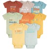 Onesies Brand unisex-baby 8-pack Short Sleeve Mix & Match Bodysuits,