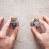 Voarge 6 Blanking Plugs, Brass Cap Hose Caps Hexagonal Drain
