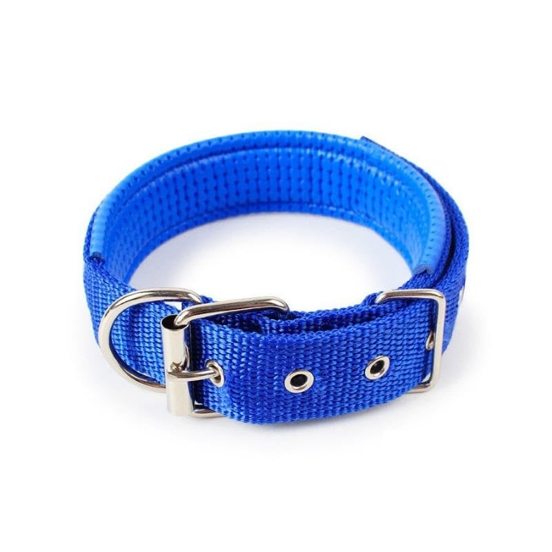 Collar para Perro Ajustable Duradero Elegante Suave Acolchado Transpirable Ajustable