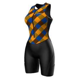 Sparx - Traje de triatlón para mujer, talla M, color dorado