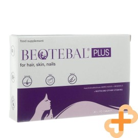 Beotebal Plus Cheveux Peau Ongles Nourriture Supplément 30+10 Capsules