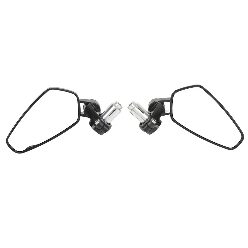 Motorcycle Rear View Mirror 22mm Handlebar Mirror 360 Degree Rotation