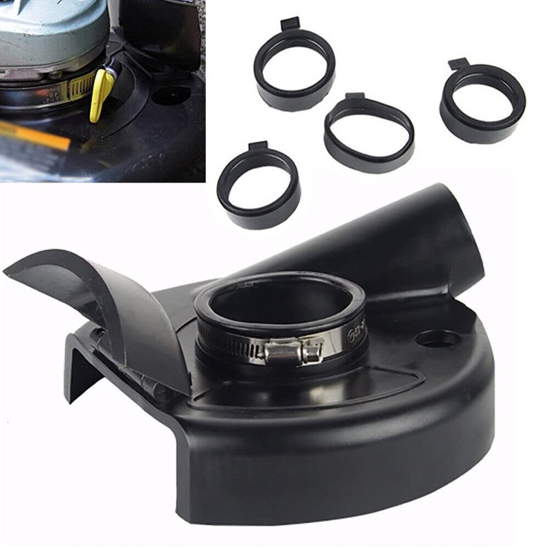 DDBESSIC Angle Grinder Dust Shroud 7 Inch Dustless Vacuum Universal