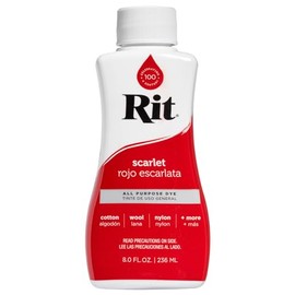 Rit All Purpose Liquid Dye Scarlet 236ml