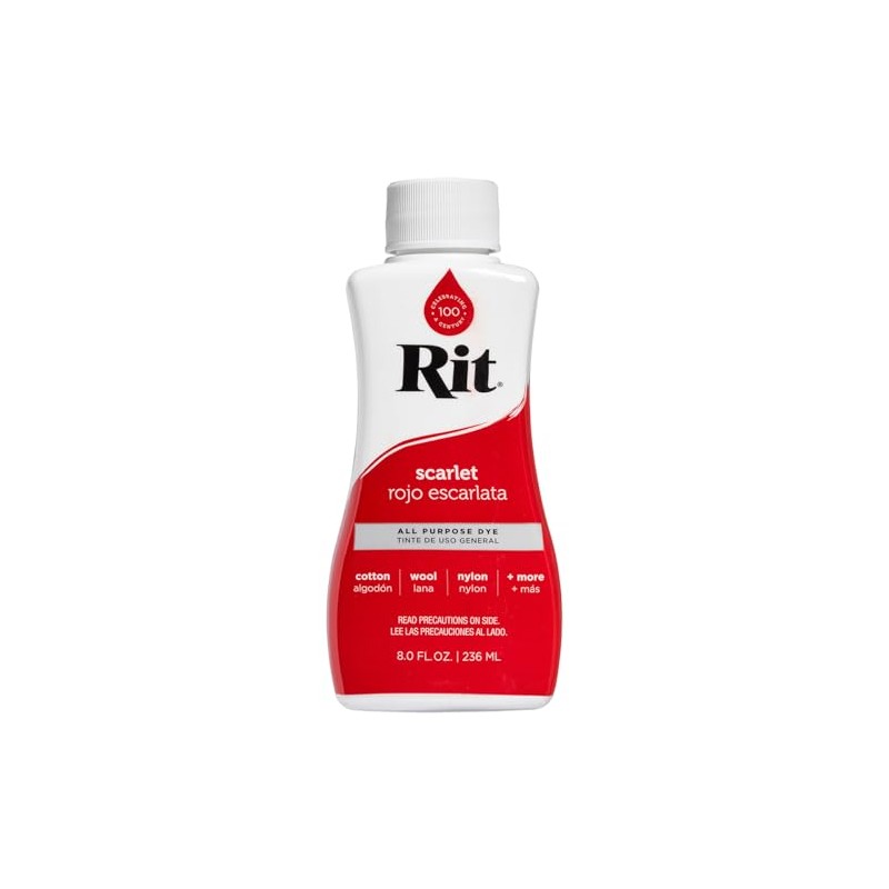 Rit All Purpose Liquid Dye Scarlet 236ml