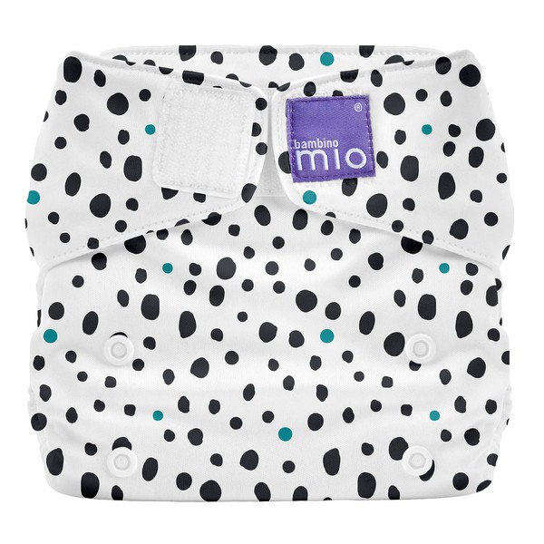 Bambino Mio, miosolo Classic All-in-One Cloth Nappy (Dalmatian Polka Dots)