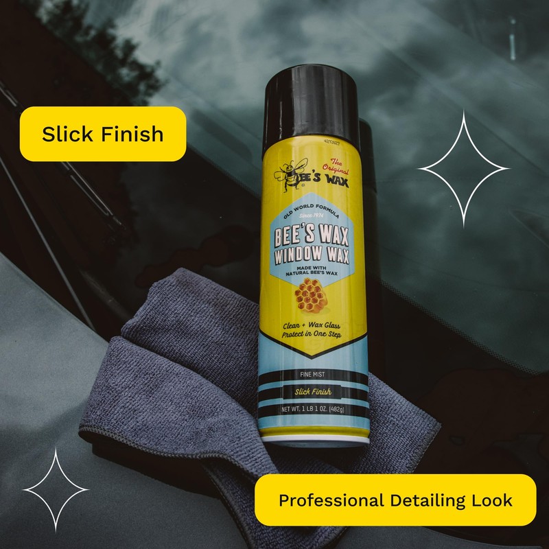 The Original Bee's Wax Window Wax (2-Pack)