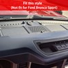 LOCOY Dash Cover Tray for Ford Bronco Accessories 2021 2022