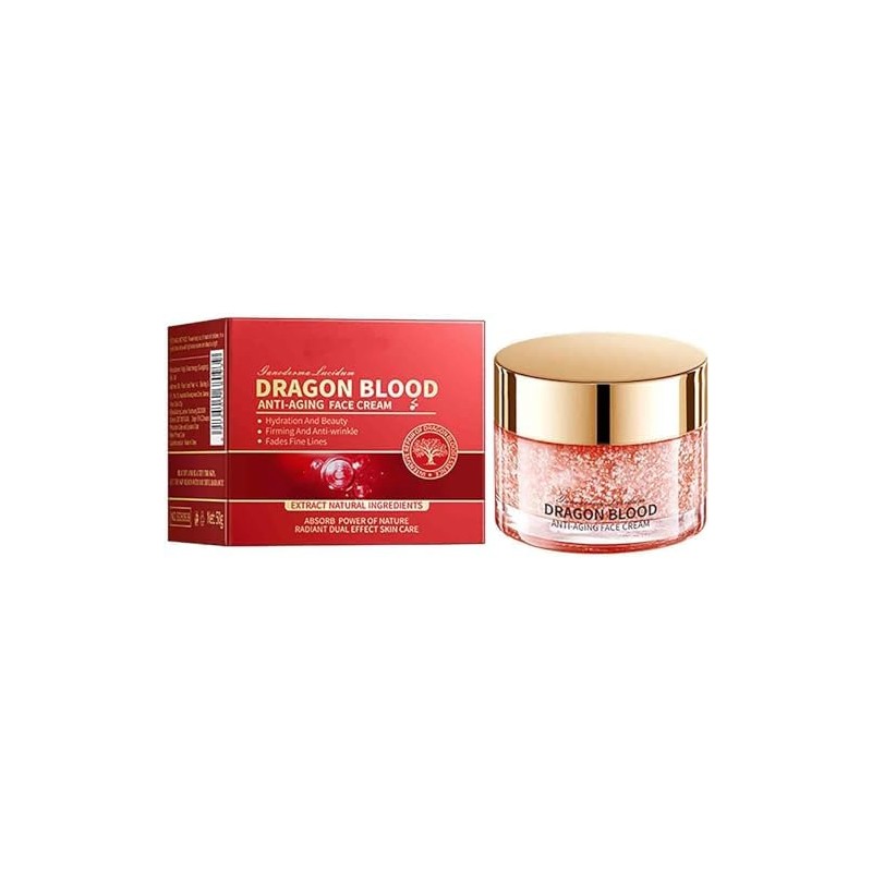 Dragon Cream Crema Facial Hidratante Antiarrugas, con Retinol y Placenta,