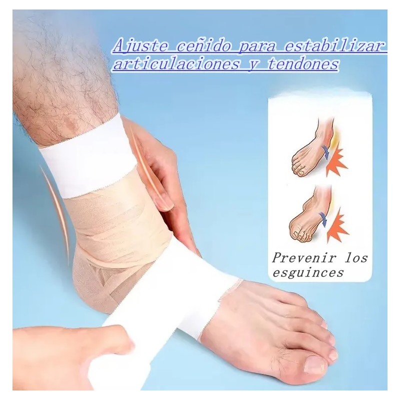 Venda Pretape Vendaje Undertape Cinta Cebolla 7cmx27m