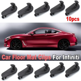 Xukey 10pc  XUKEY Car Floor Mat Clips For Infiniti Carpet Holders Retainer Retention