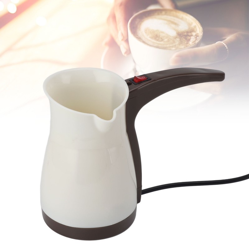 500ml Electric Coffee Pot with Handle Stainless Steel Electric Coffee