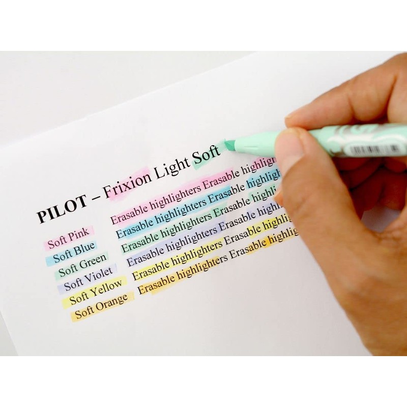 Pilot Frixion Light Soft Erasable Highlighter - Pastel Pink