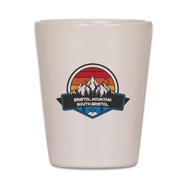 CafePress Bristol Mountain Ski South Bristol New York Unique and Funny Shot Glass