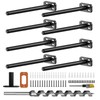 8pcs Wall Shelf Brackets Heavy Duty Floating Shelf Bracket Hidden,Invisible