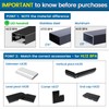 Muzata HL12 LED Handrail Accessories - 2Pack 90°Corner Connector High