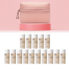 IOPE Hera Dare to Bear Pouch + IOPE Stem 3 Softener Skin 225ml (15 pcs. of 15ml) Set / 헤라 데어투베어 파우치+아이오페 스템3 소프너 스킨 225ml (15ml 15개) 세트