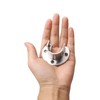 2 Pack Flange Rod Holder, Closet Rod Bracket End Supports