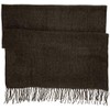 ONLY Women's Onlannali Woven Scarf CC Scarf, Dark grey blend