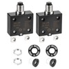 DMiotech 10A Thermal Circuit Breaker 125/250V AC 50V DC 50/60Hz