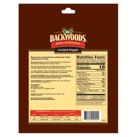 LEM Backwoods Cracked Pepper Jerky Seasoning 1.75 Pound Season 25 Pounds Meat