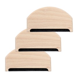 Pack of 3 Wool Combs Pilling Comb Cashmere Comb Lint Comb Cashmere Comb Wool Brush for Sweater Tool Clothing for Pilling Clothing Knitwear Wool Scarves